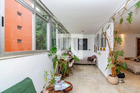 Sala de apartamento à venda com 4 quartos, 180m² em Gutierrez, Belo Horizonte