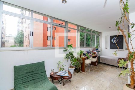 Sala de apartamento à venda com 4 quartos, 180m² em Gutierrez, Belo Horizonte