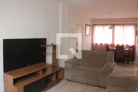 Sala de apartamento para alugar com 1 quarto, 70m² em Ponta da Praia, Santos