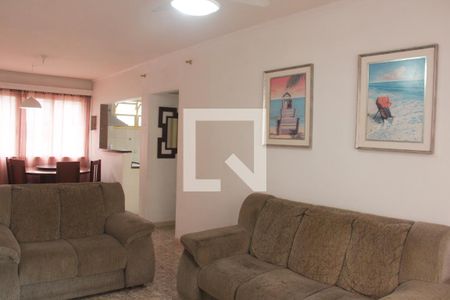 Sala de apartamento para alugar com 1 quarto, 70m² em Ponta da Praia, Santos