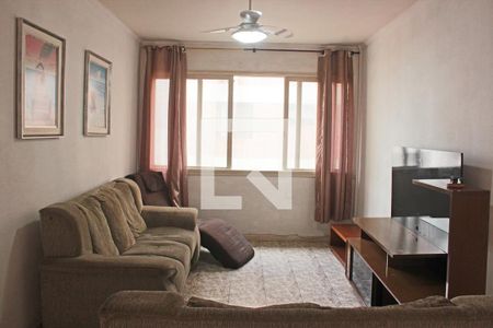 Sala de apartamento para alugar com 1 quarto, 70m² em Ponta da Praia, Santos