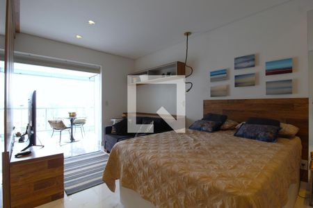 Sala/Quarto de kitnet/studio para alugar com 1 quarto, 39m² em Indianópolis, São Paulo