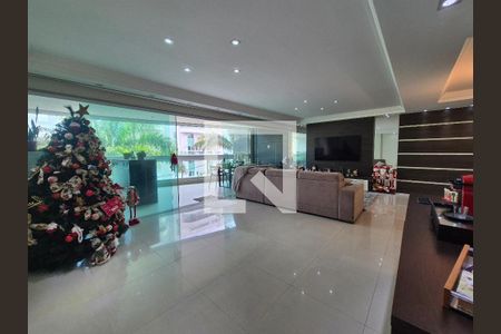 Sala de apartamento para alugar com 3 quartos, 193m² em Recreio dos Bandeirantes, Rio de Janeiro