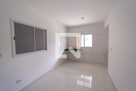 Sala/Cozinha e Área de Serviço de apartamento para alugar com 2 quartos, 44m² em Vila Matilde, São Paulo