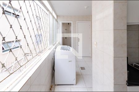 Área de serviço de apartamento para alugar com 3 quartos, 142m² em Luxemburgo, Belo Horizonte