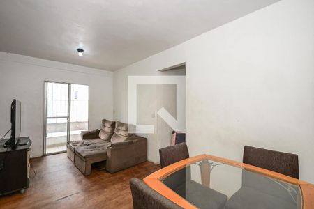 Sala de apartamento à venda com 2 quartos, 76m² em Chácara Agrindus, Taboão da Serra