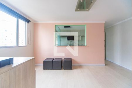 Sala de apartamento para alugar com 2 quartos, 55m² em Parque Sao Vicente, Santo André
