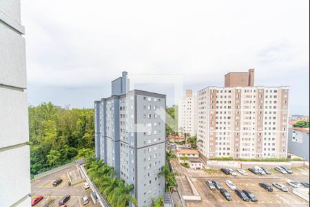 Vista da Sala de apartamento para alugar com 2 quartos, 55m² em Parque Sao Vicente, Santo André