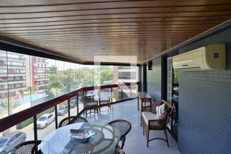 Varanda de apartamento para alugar com 2 quartos, 127m² em Barra da Tijuca, Rio de Janeiro