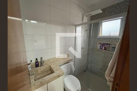 Banheiro de casa de condomínio à venda com 2 quartos, 50m² em Vila Alto de Santo Andre, Santo André