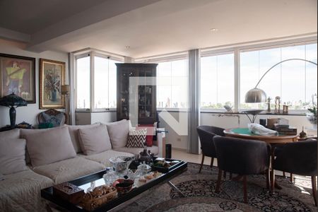 Sala de apartamento à venda com 2 quartos, 144m² em Indianópolis, São Paulo