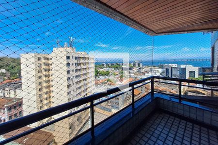Varanda da Sala de apartamento à venda com 2 quartos, 94m² em São Domingos, Niterói