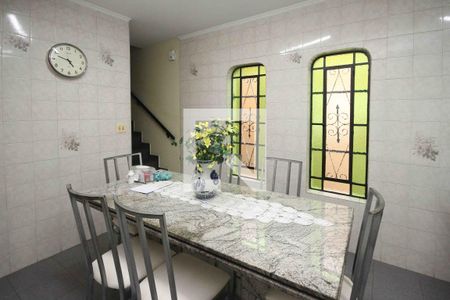Sala de Jantar de casa à venda com 3 quartos, 150m² em Parque Sevilha, São Paulo