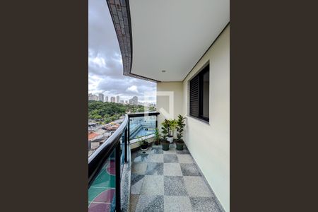 Varanda da Sala de apartamento à venda com 3 quartos, 104m² em Vila Regente Feijó, São Paulo