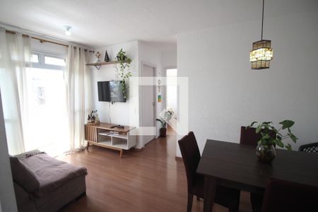 Sala de apartamento à venda com 2 quartos, 53m² em Jardim Riacho das Pedras, Contagem