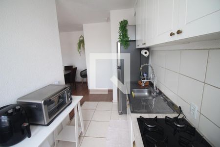Cozinha e Área de Serviço de apartamento à venda com 2 quartos, 53m² em Jardim Riacho das Pedras, Contagem