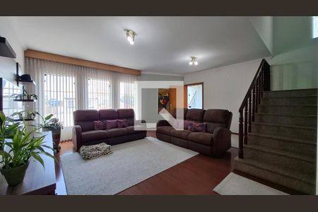 Sala de casa à venda com 3 quartos, 298m² em Vila Curuçá, Santo André