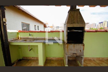 Churrasqueira de casa para alugar com 2 quartos, 85m² em Guilhermina, Praia Grande
