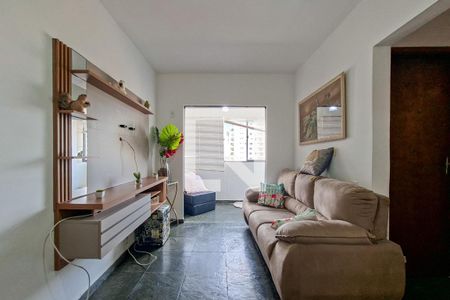 Sala de apartamento para alugar com 1 quarto, 46m² em Aviação, Praia Grande