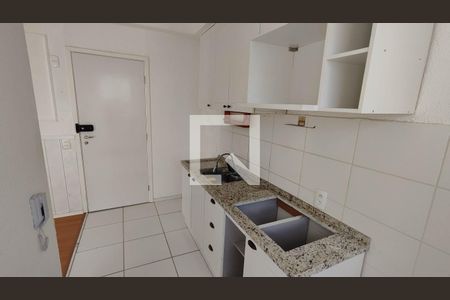 Cozinha e Área de Serviço de apartamento para alugar com 2 quartos, 48m² em Vila Monteiro, Poá