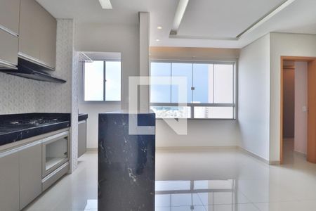 Sala/Cozinha de apartamento para alugar com 2 quartos, 50m² em Laranjeiras, Uberlândia