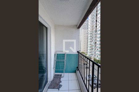 Varanda da Sala de kitnet/studio à venda com 2 quartos, 54m² em Liberdade, São Paulo