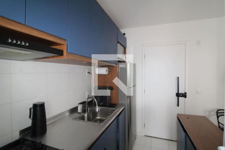 Sala / Cozinha de apartamento para alugar com 2 quartos, 41m² em Vila Guaca, São Paulo