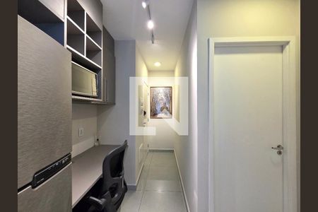 Sala/Cozinha de apartamento para alugar com 1 quarto, 38m² em Indianópolis, São Paulo