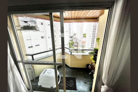 Varanda da Sala de apartamento para alugar com 3 quartos, 76m² em Santa Terezinha, São Paulo