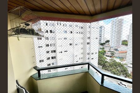 Varanda da Sala de apartamento para alugar com 3 quartos, 76m² em Santa Terezinha, São Paulo
