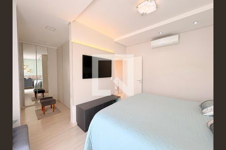 Suíte de casa de condomínio à venda com 3 quartos, 193m² em Recanto Quarto Centenário, Jundiaí