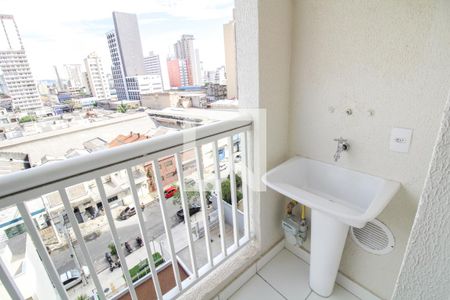 Sala/Quarto - Varanda de kitnet/studio para alugar com 1 quarto, 29m² em Brás, São Paulo