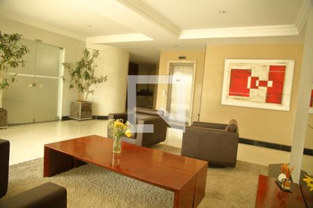 Hall de entrada  de apartamento para alugar com 3 quartos, 135m² em Nova Petrópolis, São Bernardo do Campo