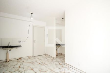 Sala/Cozinha/Área de Serviço de apartamento para alugar com 2 quartos, 34m² em Mooca, São Paulo
