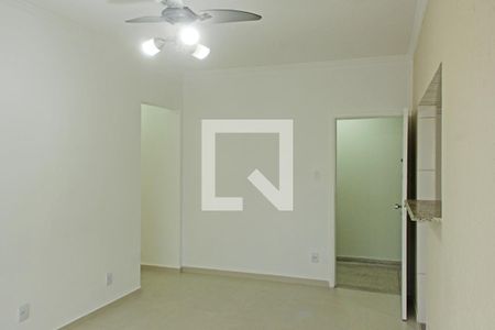 Sala de apartamento para alugar com 1 quarto, 60m² em Campo Grande, Santos