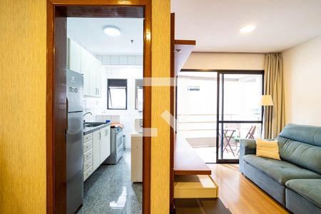 Sala de apartamento para alugar com 1 quarto, 45m² em Bela Vista, São Paulo