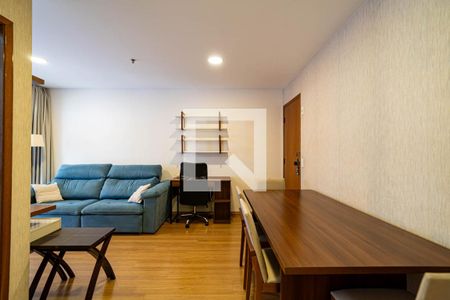 Sala de apartamento para alugar com 1 quarto, 45m² em Bela Vista, São Paulo