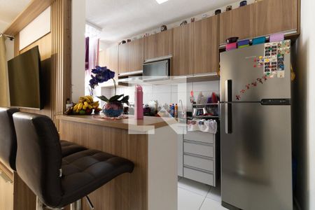 Cozinha de apartamento à venda com 2 quartos, 30m² em Jardim Santa Emilia, São Paulo