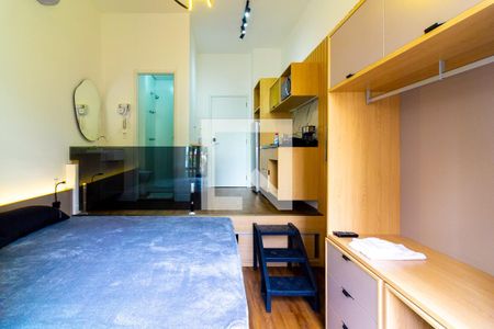 Quarto de kitnet/studio para alugar com 1 quarto, 23m² em Jardim das Acacias, São Paulo