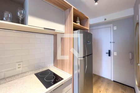 Cozinha de kitnet/studio para alugar com 1 quarto, 25m² em Vila Mariana, São Paulo