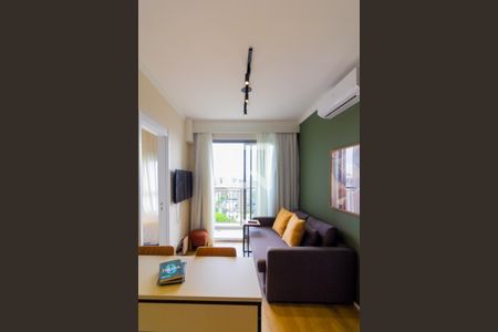 Sala de apartamento para alugar com 2 quartos, 42m² em Campo Belo, São Paulo