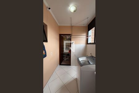 Área de Serviço de apartamento à venda com 3 quartos, 144m² em Vila Assunção, Santo André