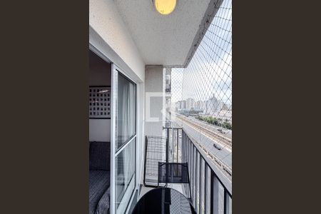 Varanda da Sala de apartamento à venda com 2 quartos, 37m² em Cambuci, São Paulo