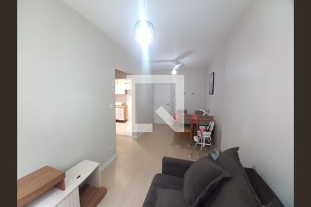 Sala de apartamento para alugar com 1 quarto, 55m² em Itararé, São Vicente