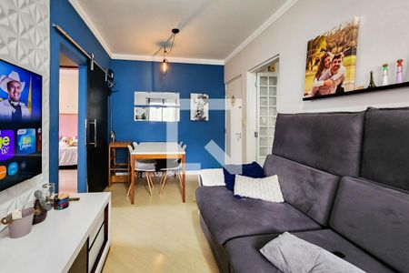 Sala  de apartamento à venda com 2 quartos, 60m² em Independência, São Bernardo do Campo