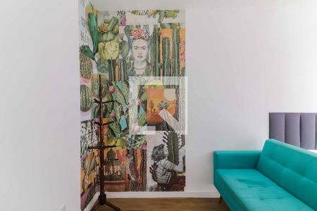 Studio - Quarto e Cozinha de apartamento à venda com 1 quarto, 24m² em Vila Butantã, São Paulo