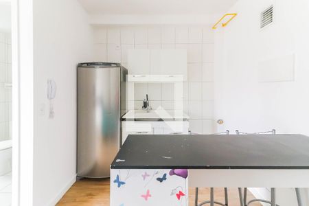 Studio - Quarto e Cozinha de apartamento à venda com 1 quarto, 24m² em Vila Butantã, São Paulo