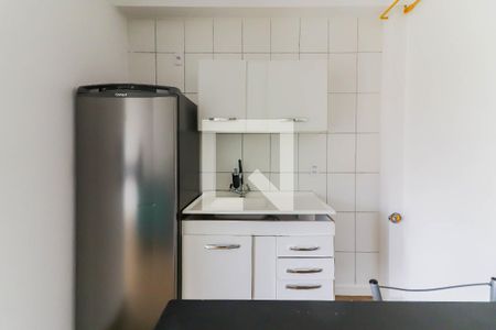 Studio - Quarto e Cozinha de apartamento à venda com 1 quarto, 24m² em Vila Butantã, São Paulo