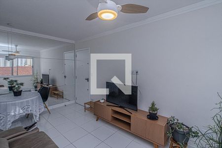 sala_4 de apartamento à venda com 1 quarto, 40m² em Bosque da Saúde, São Paulo