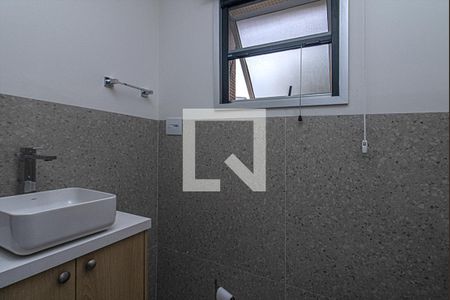 banheiro social_2 de apartamento à venda com 1 quarto, 40m² em Bosque da Saúde, São Paulo